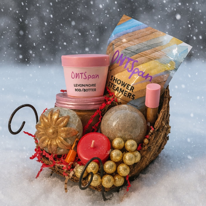 Holiday Gift Basket - Sleigh #2